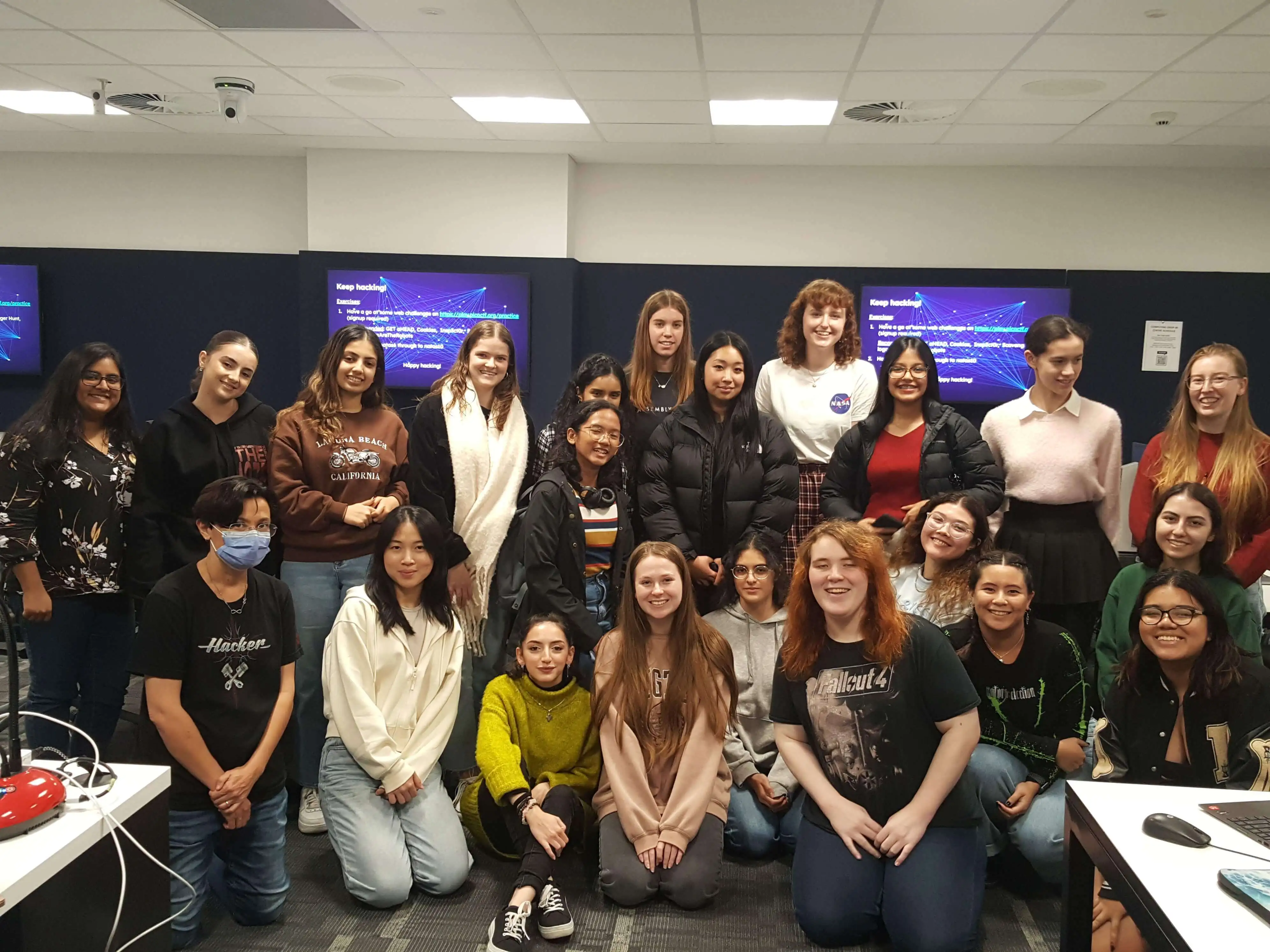 Cyber Works group photo